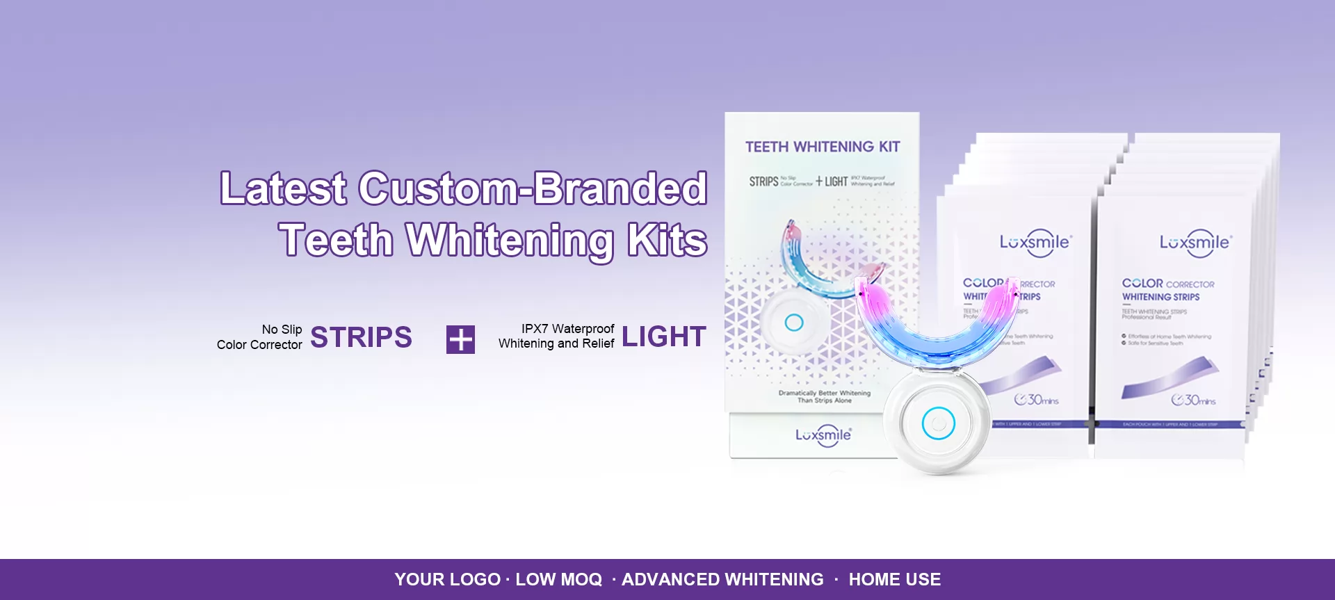 HUAER DENTAL Teeth Whitening Kit Customized, Private Label