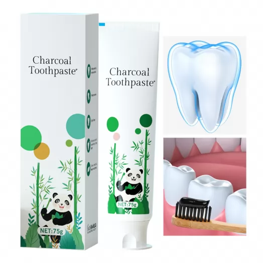 Daily Bamboo Charcoal Teeth Whitening Oral Care Kit