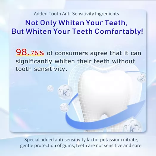 PAP+V34 Powerful Whitening Effect Home Teeth Whitening Kit