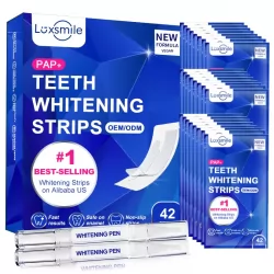 PAP Richer Teeth Whitening Strips +Pen Kit